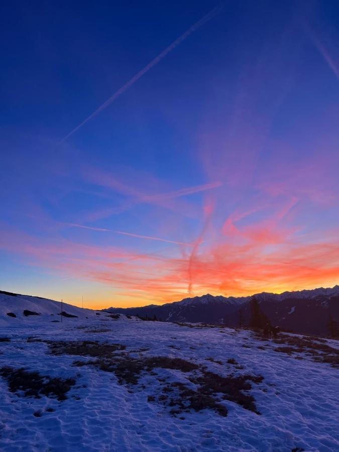 Radstaedter Huette Im Winter Nicht Mit Dem Auto Erreichbar Wunderschoene Alleinlage Schwemmberg Bagian luar foto